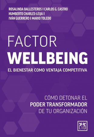 Portada del libro Factor Wellbeing
