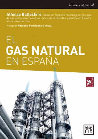 Portada del libro El gas natural en España