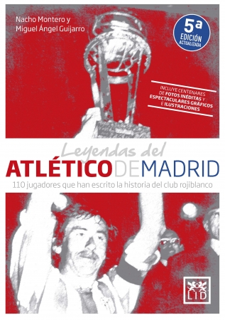Portada del libro Leyendas del Atlético de Madrid