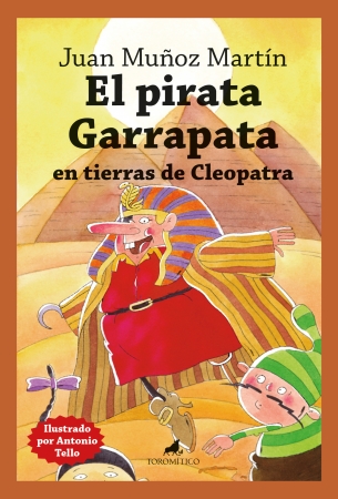 Portada del libro El pirata Garrapata en tierras de Cleopatra