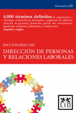 Portada del libro Diccionario LID Direccin de personas y relaciones laborales