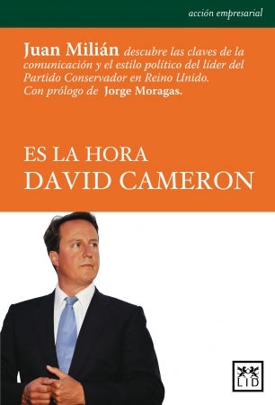Portada del libro Es la hora David Cameron