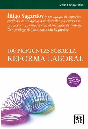 Portada del libro 100 preguntas sobre la reforma laboral