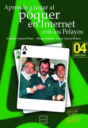 Portada del libro Aprende a jugar al póquer en Internet con los Pelayos