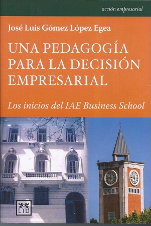 Portada del libro Una pedagogía para la decisión empresarial