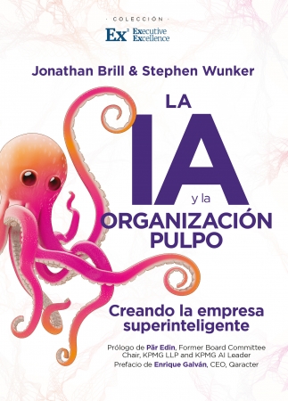 Portada del libro La IA y la Organizacin Pulpo