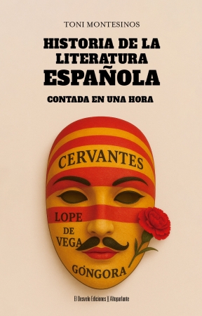Portada del libro Historia de la literatura espa�ola contada en una hora